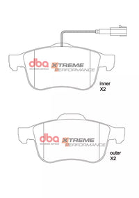 Brake Pads Xtreme Performance | Front - DB15214XP