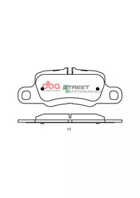 Brake Pads Street Performance | Rear Axle - DB15227SP