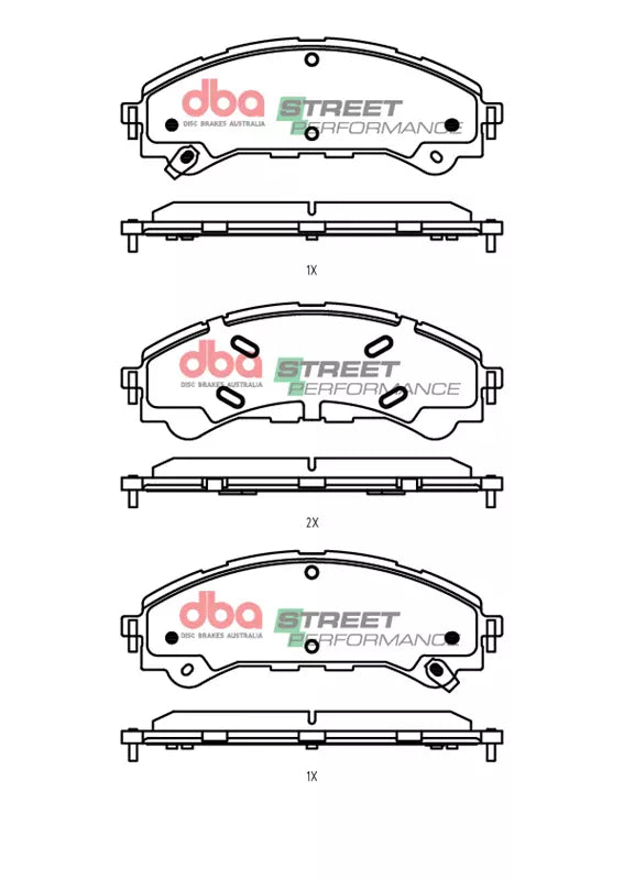 Brake Pads Street Performance | Front - DB15283SP