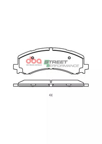 Brake Pads Street Performance | Front Axle - DB15285SP