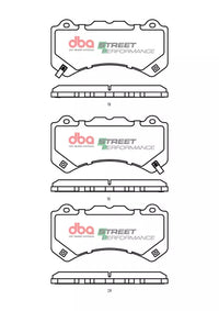 Brake Pads Street Performance | Front Axle - DB15287SP