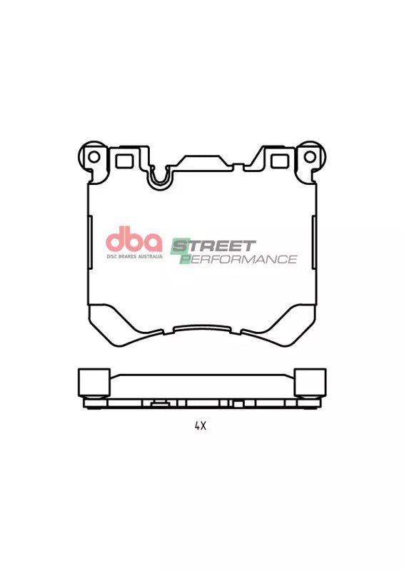 Brake Pads Street Performance | Front Axle - DB15289SP