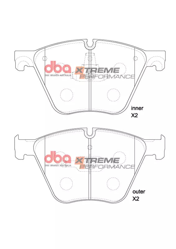 Brake Pads Xtreme Performance | Front - DB15290XP