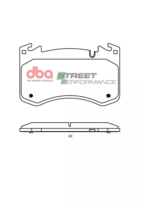 Brake Pads Street Performance | Front Axle - DB15291SP