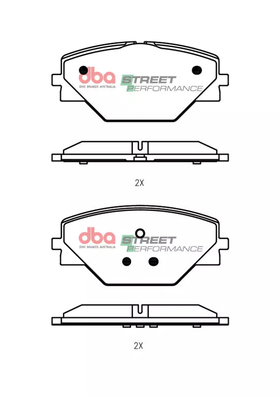 Brake Pads Street Performance | Rear - DB15293SP