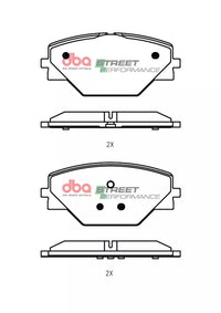 Brake Pads Street Performance | Rear - DB15293SP