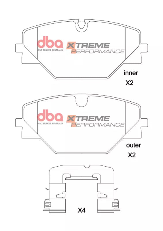 Brake Pads Xtreme Performance | Rear - DB15293XP