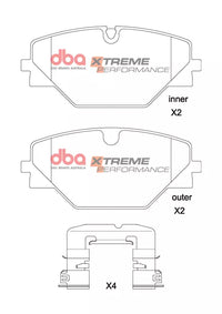 Brake Pads Xtreme Performance | Rear - DB15293XP