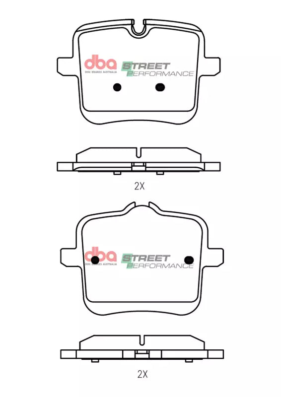 Brake Pads Street Performance | Rear - DB15301SP