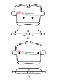 Brake Pads Street Performance | Rear - DB15301SP