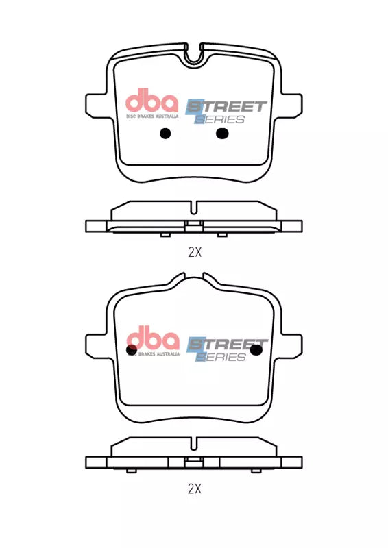 Brake Pads Street Series | Rear - DB15301SS