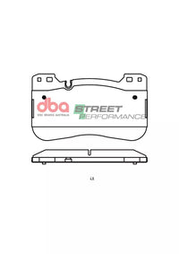 Brake Pads Street Performance | Front Axle - DB15302SP