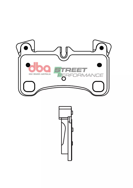 Brake Pads Street Performance | Rear - DB15305SP
