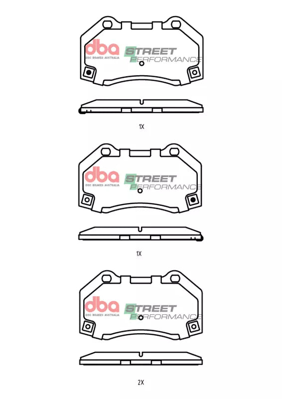 Brake Pads Street Performance | Front - DB15306SP