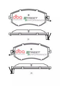 Brake Pads Street Performance | Front Axle - DB15309SP