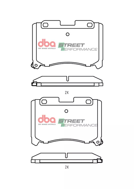 Brake Pads Street Performance | Front - DB15310SP