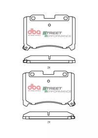 Brake Pads Street Performance | Front - DB15310SP