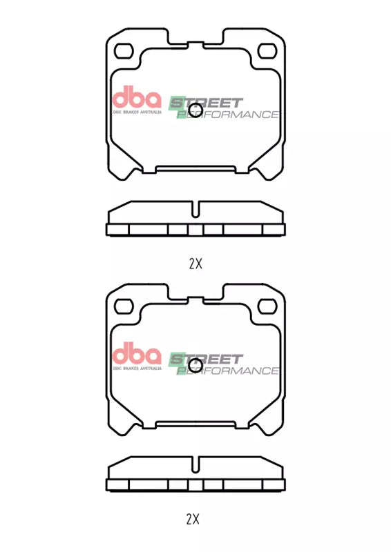 Brake Pads Street Performance | Rear - DB15311SP
