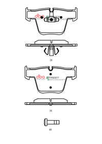 Brake Pads Street Performance | Front Axle - DB15318SP