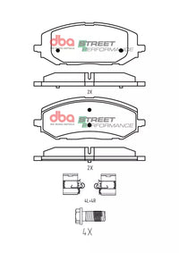 Brake Pads Street Performance | Front - DB15330SP