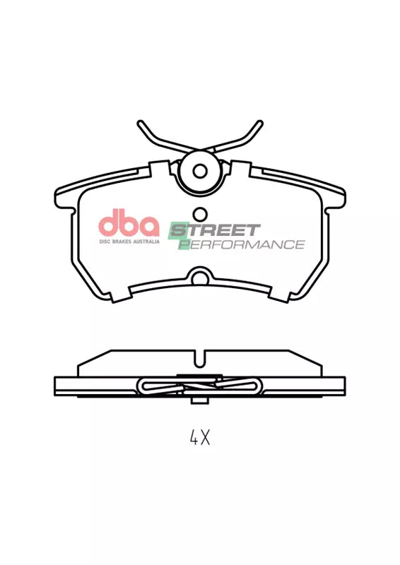 Brake Pads Street Performance | Rear - DB1759SP