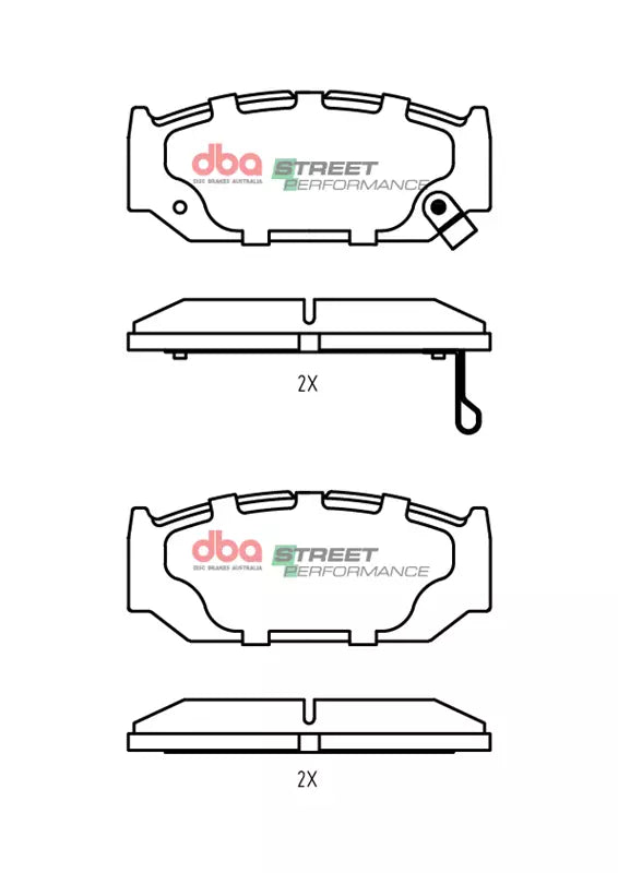 Brake Pads Street Performance | Front - DB1818SP