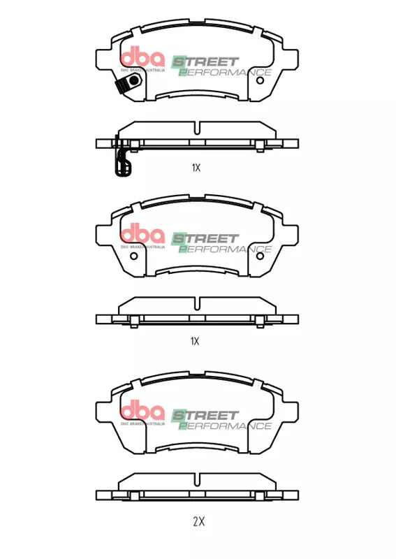 Brake Pads Street Performance | Front - DB1941SP
