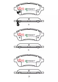 Brake Pads Street Performance | Front - DB1941SP