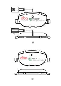 Brake Pads Street Performance | Rear - DB2068SP