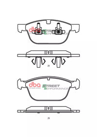 Brake Pads Street Performance | Front Axle - DB2218SP