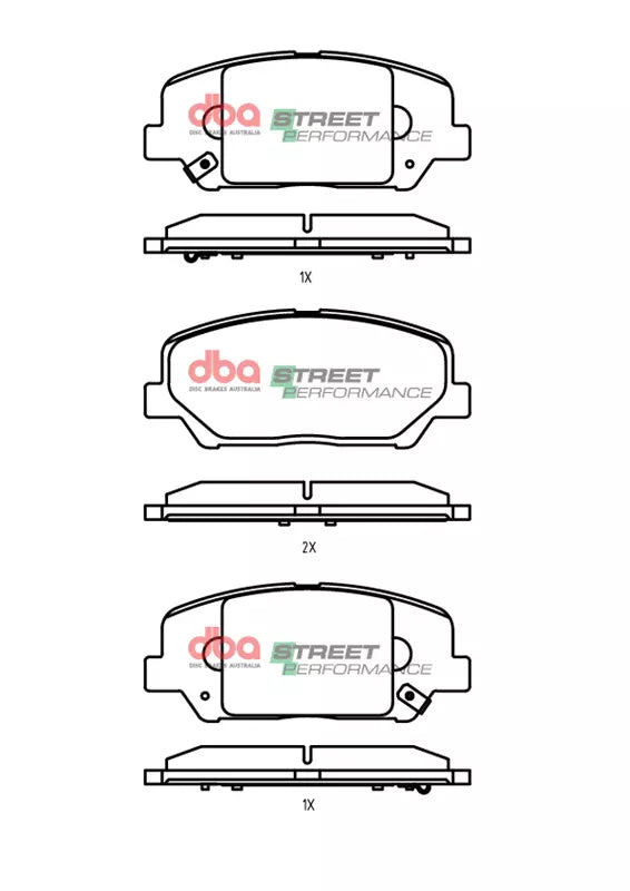 Brake Pads Street Performance | Front - DB2270SP