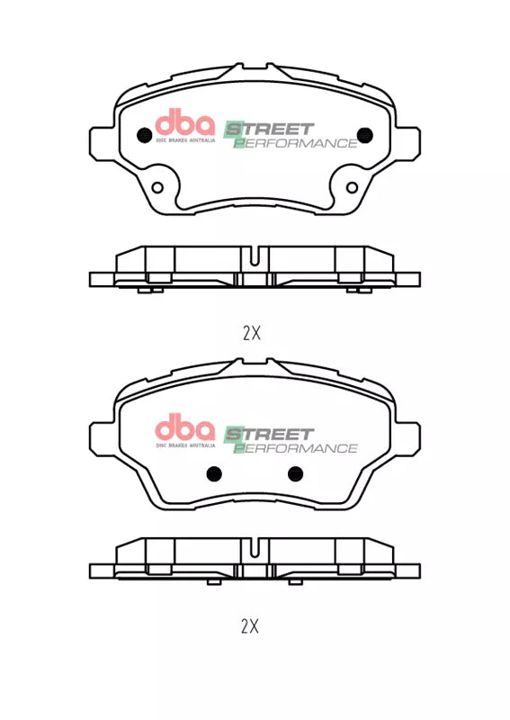 Brake Pads Street Performance | Front Axle - DB2382SP