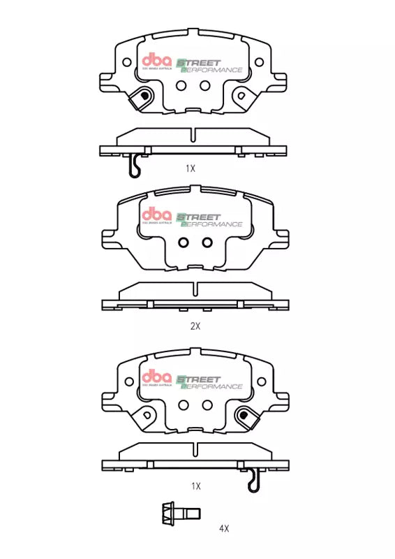 Brake Pads Street Performance | Front - DB2399SP