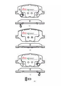 Brake Pads Street Performance | Front - DB2399SP