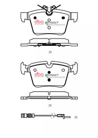 Brake Pads Street Performance | Rear - DB2404SP