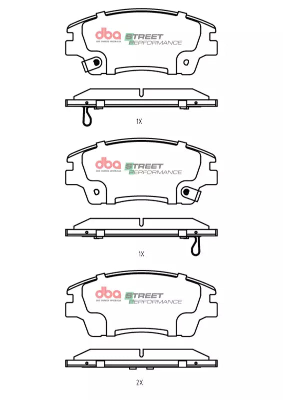 Brake Pads Street Performance | Front - DB2424SP