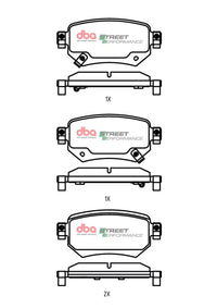 Brake Pads Street Performance | Rear - DB2425SP