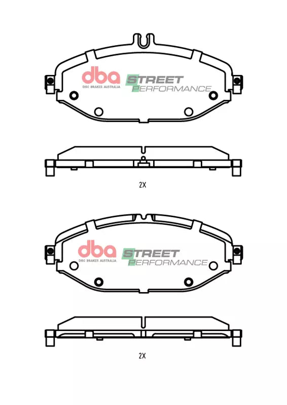 Brake Pads Street Performance | Front Axle - DB2551SP