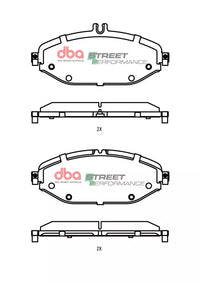 Brake Pads Street Performance | Front Axle - DB2551SP
