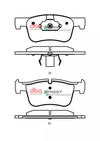 Brake Pads Street Performance | Front Axle - DB2563SP