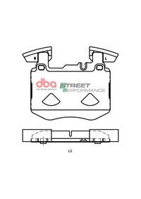 Brake Pads Street Performance | Front - DB2622SP