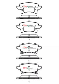Brake Pads Street Performance | Rear - DB2667SP