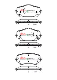 Brake Pads Street Performance | Front - DB2668SP