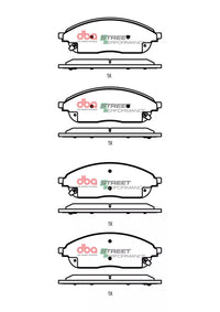 Brake Pads Street Performance | Front Axle - DB2711SP