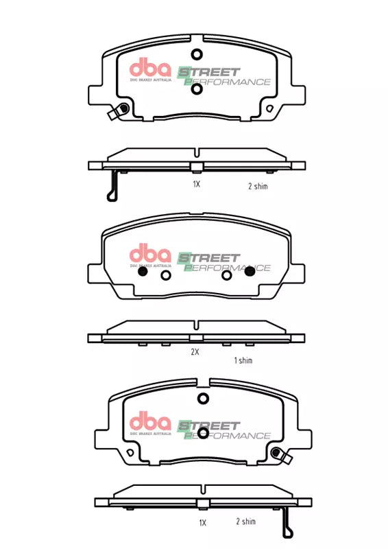 Brake Pads Street Performance | Front Axle - DB2756SP