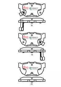 Brake Pads Street Performance | Rear - DB325SP