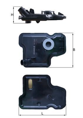 Hydrauliikkasuodatin, automaattivaihteisto - HX 395