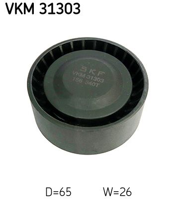 Celiņu siksnas rullītis - VKM 31303