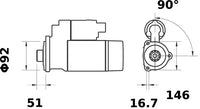 Starteris - MS 75