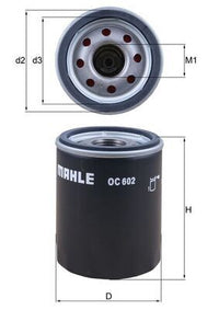 Eļļas filtrs - OC 602